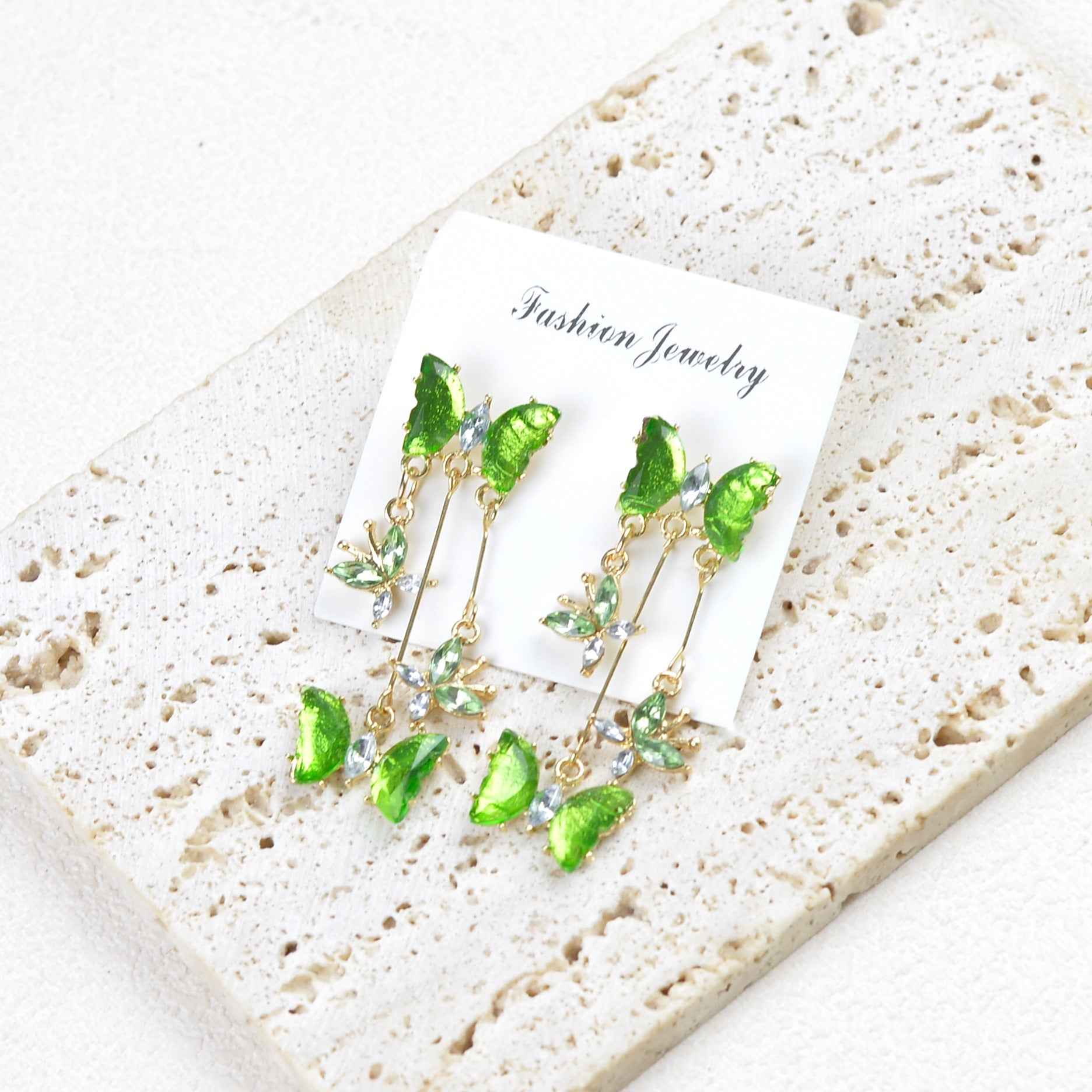 Butterfly Dance Super Fairy Butterfly Fringe Earrings