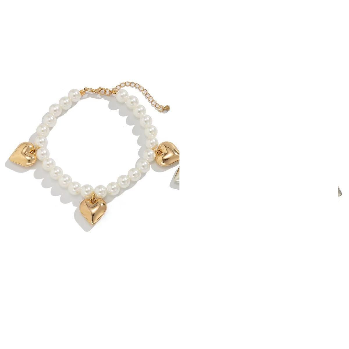 Accessories Ins-style Pearl Beaded Jeans Chain